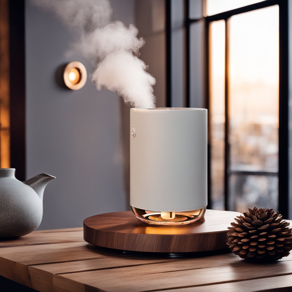 Compact Ultrasonic Diffuser & Air Refresher