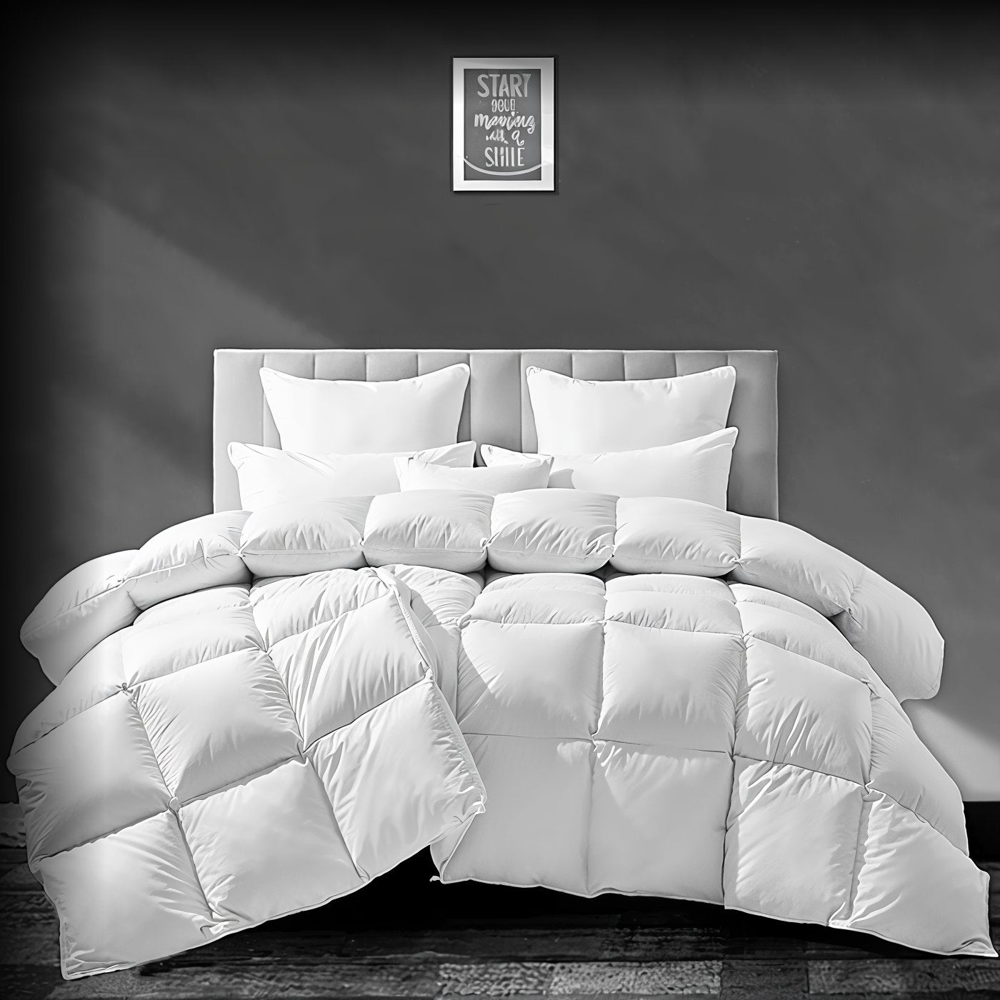 Luxurious Goose Down Duvet Set – Soft, Warm, and Breathable Down Comforter for Ultimate Sleep Comfort