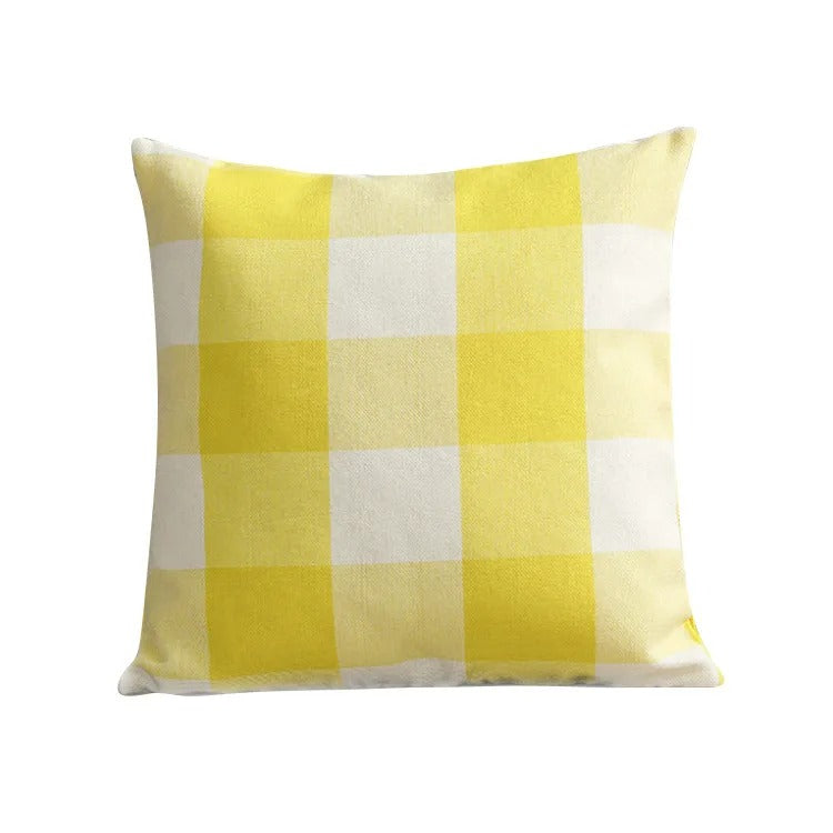 Checked Pillowcase in Buffalo Check – Autumn Pillow Cover for Cozy Home Accents