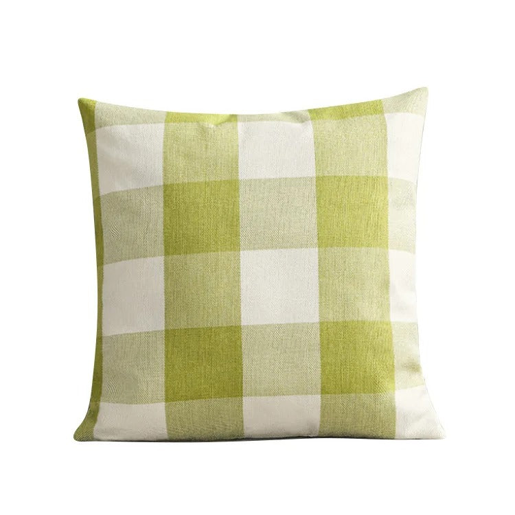 Checked Pillowcase in Buffalo Check – Autumn Pillow Cover for Cozy Home Accents