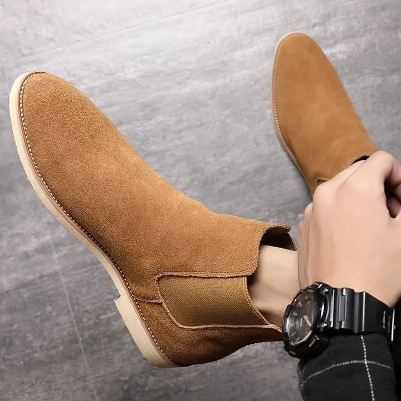 Men's Classic Chelsea Winter Boots | Slip On
