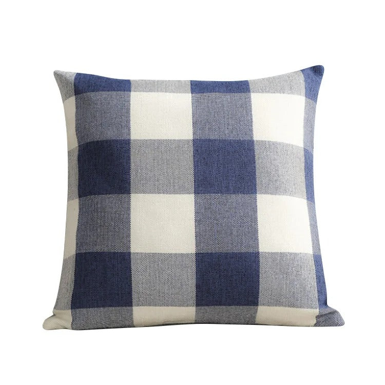 Checked Pillowcase in Buffalo Check – Autumn Pillow Cover for Cozy Home Accents