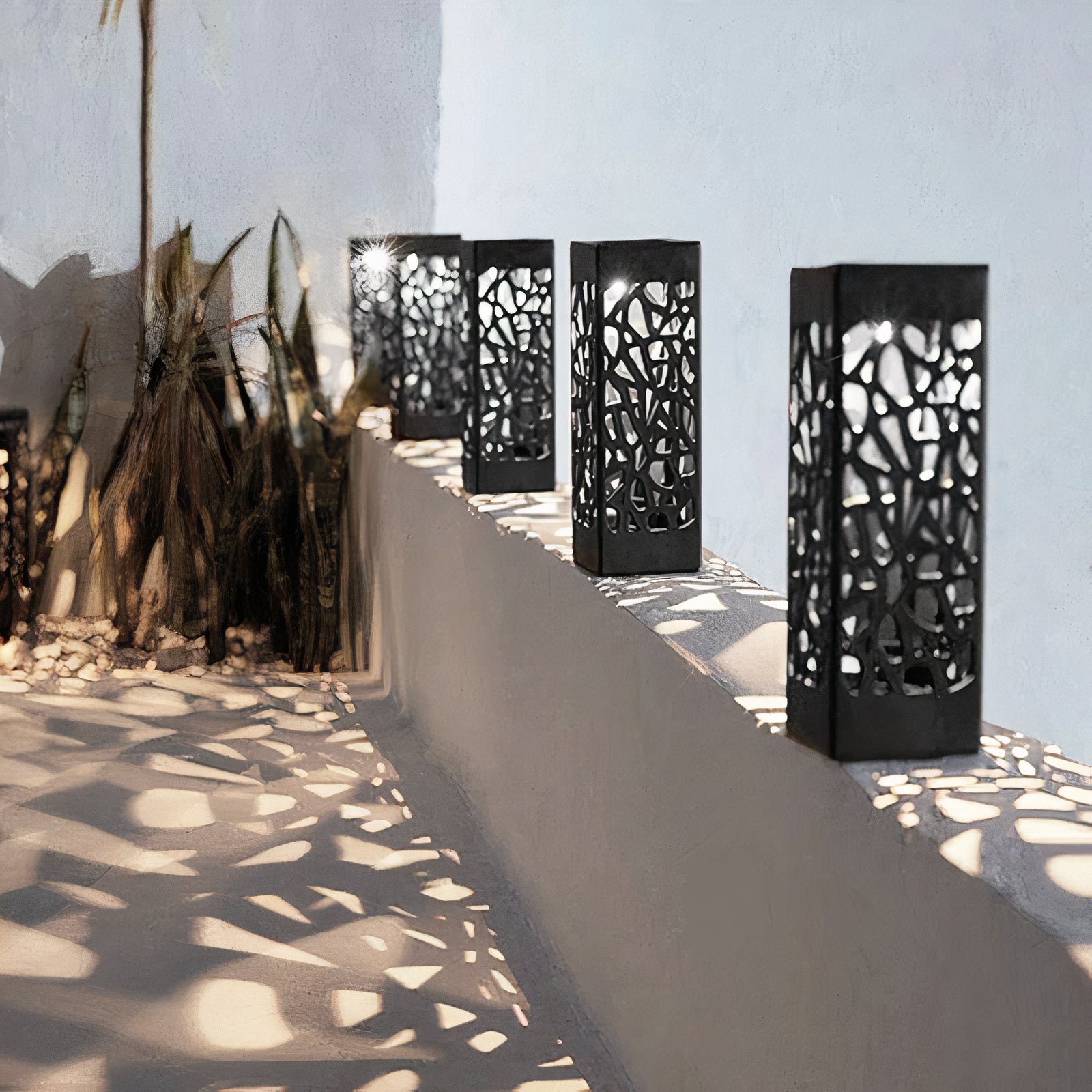 Outdoor Hollow Pattern Lamp Garden Light Fixture