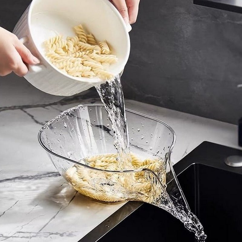 Removable Draining Basket – Practical Draining Basket for Vegetables and Fruits, Flexible and Space-Saving, Perfect for Sinks, Easy to Clean and Hygienic