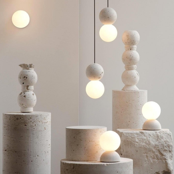 Concrete Pendant Light - Minimalist Design for Modern Spaces