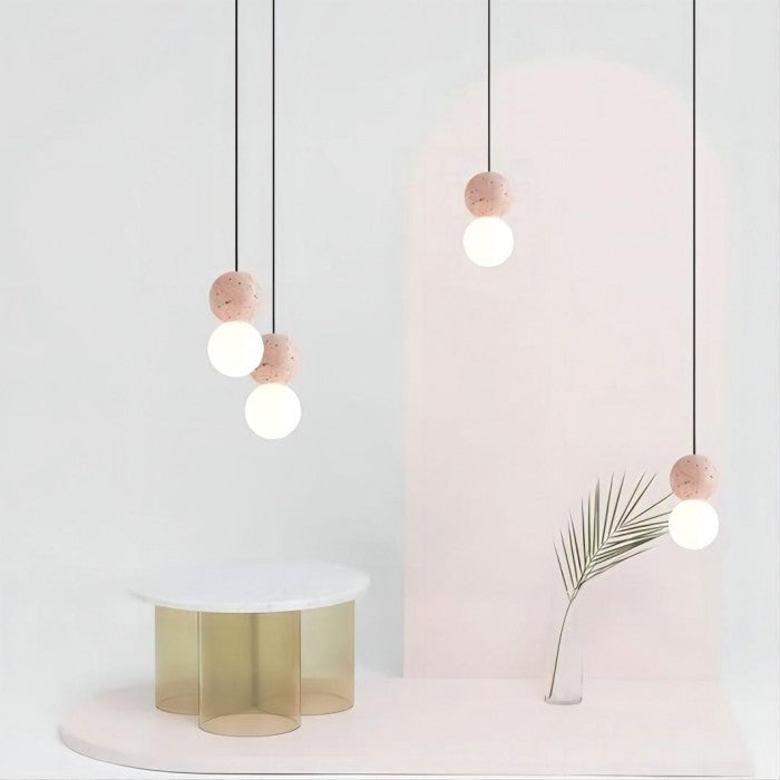 Concrete Pendant Light - Minimalist Design for Modern Spaces