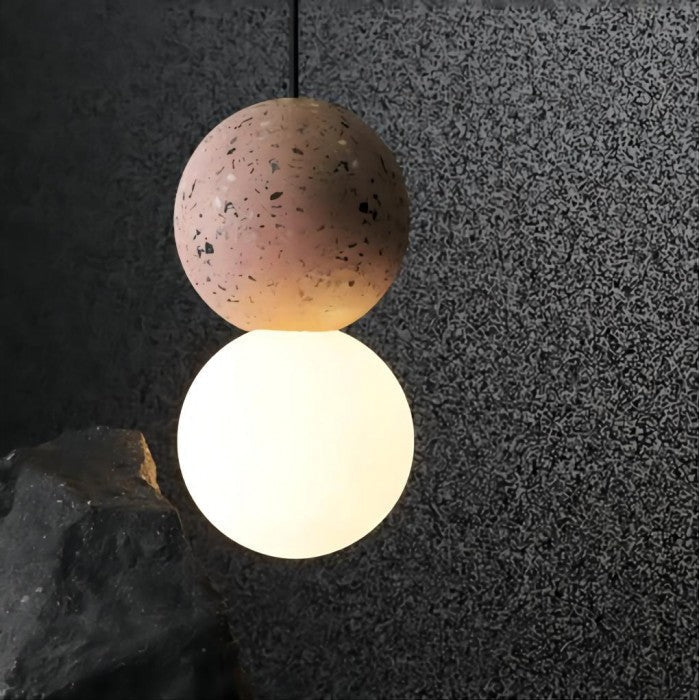 Concrete Pendant Light - Minimalist Design for Modern Spaces