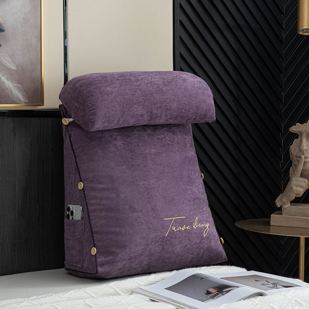 Ergonomic Reading Pillow for Bed