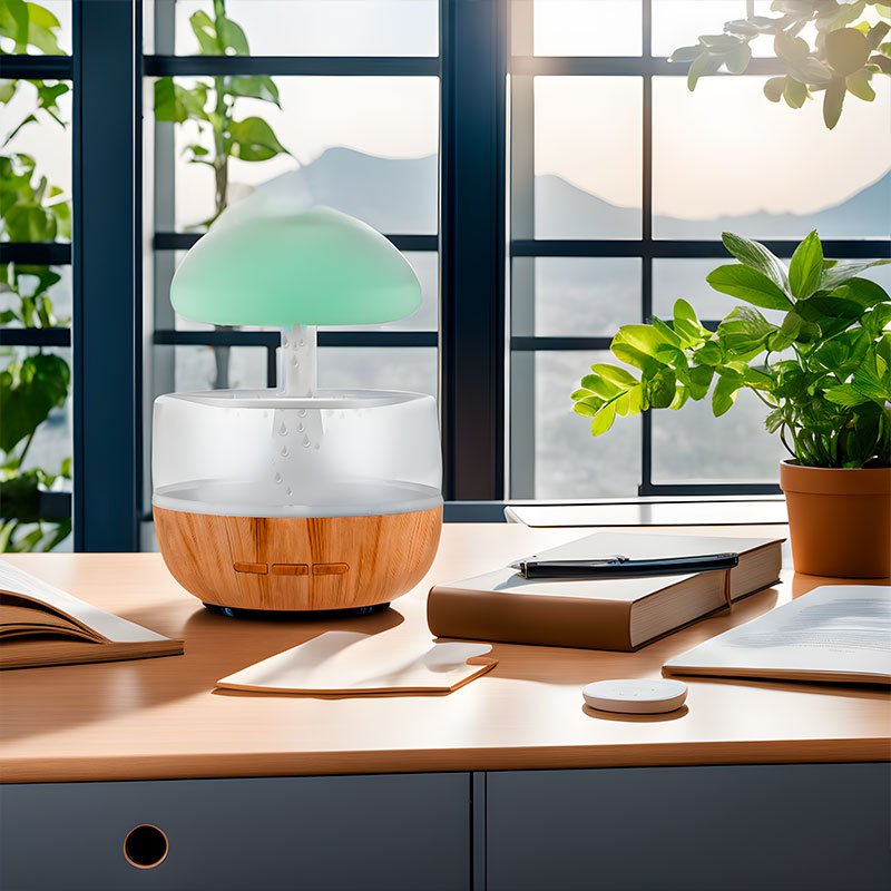 Elegant Cloud-Inspired Humidifier & Aromatherapy Diffuser