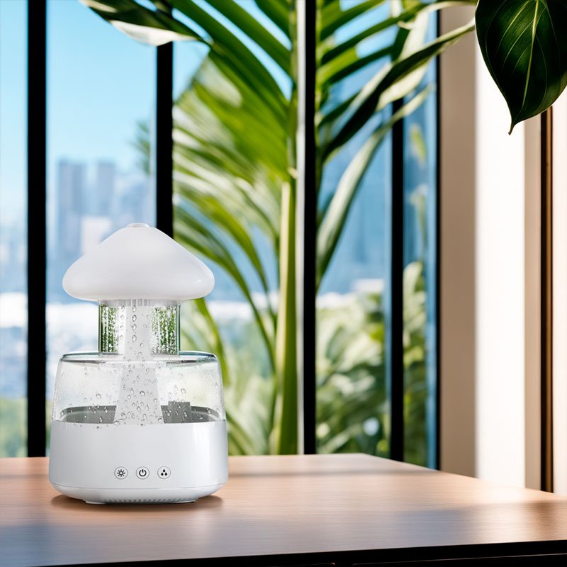 Elegant Cloud-Inspired Humidifier & Aromatherapy Diffuser