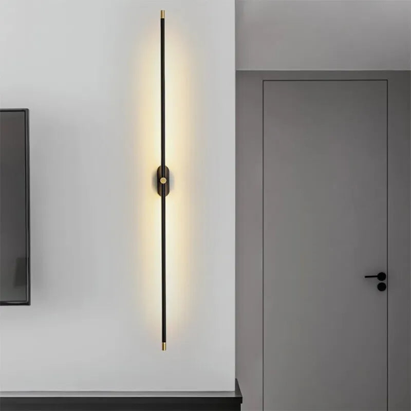 Sleek Brushed Bathroom Wall Lights