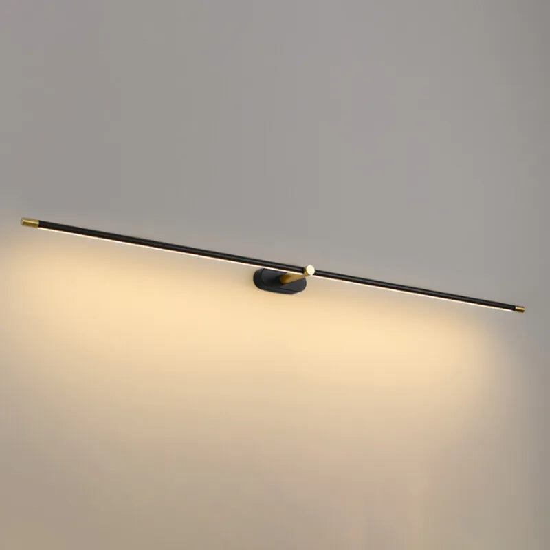 Sleek Brushed Bathroom Wall Lights