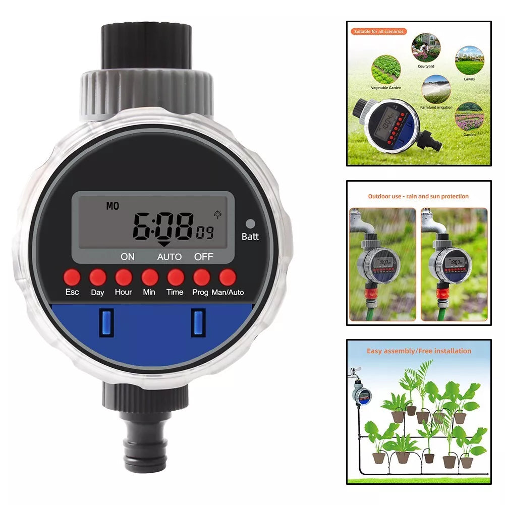 Digital Irrigation Control with Easy-Read LCD Screen