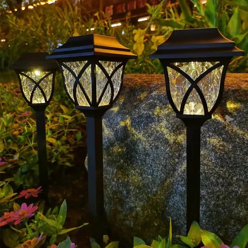 LED Solar Garden Lights – Decorative Solar-Powered Lawn Lights for Outdoor Paths