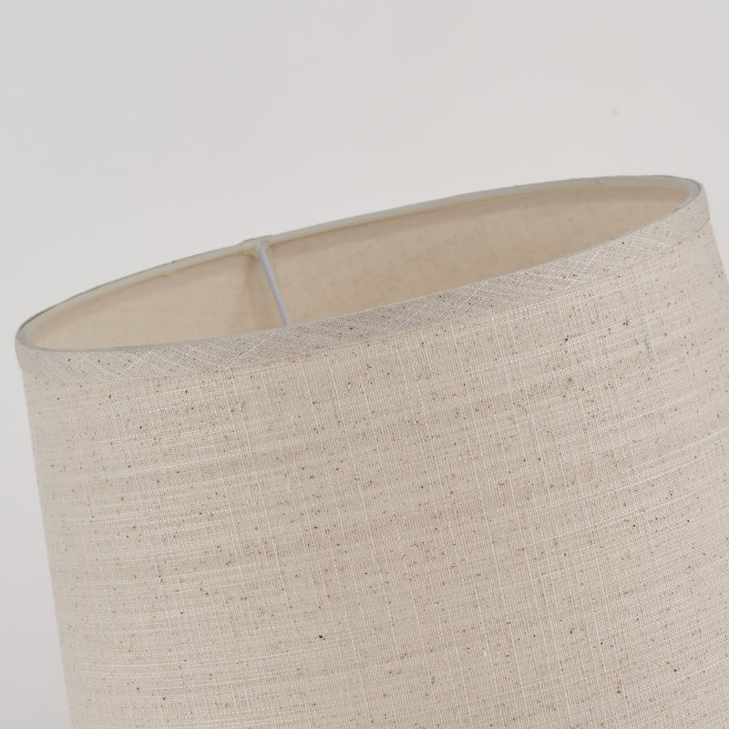 Handcrafted Ceramic Lamp with Textured Shade