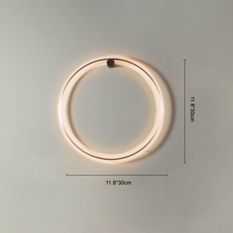 Modern Halo Wall Light