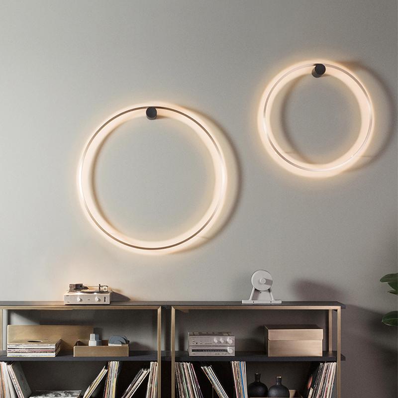 Modern Halo Wall Light