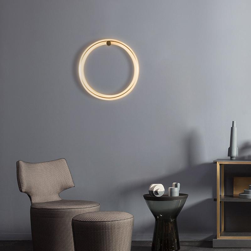 Modern Halo Wall Light