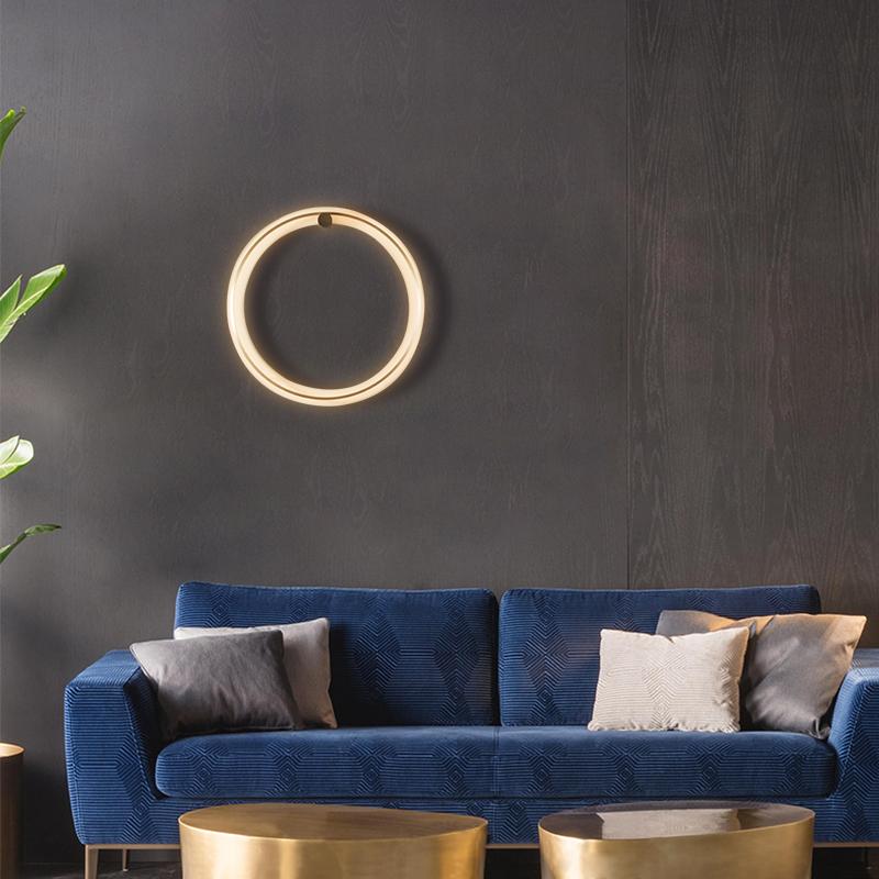 Modern Halo Wall Light