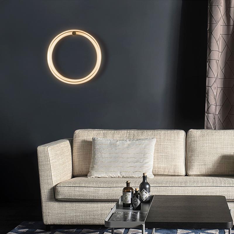 Modern Halo Wall Light