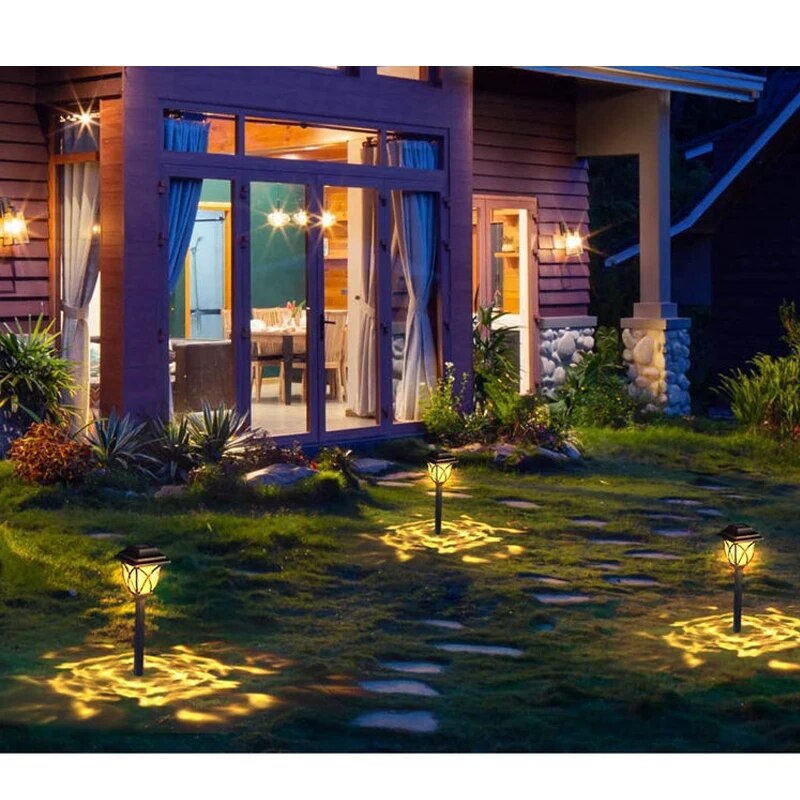 LED Solar Garden Lights – Decorative Solar-Powered Lawn Lights for Outdoor Paths