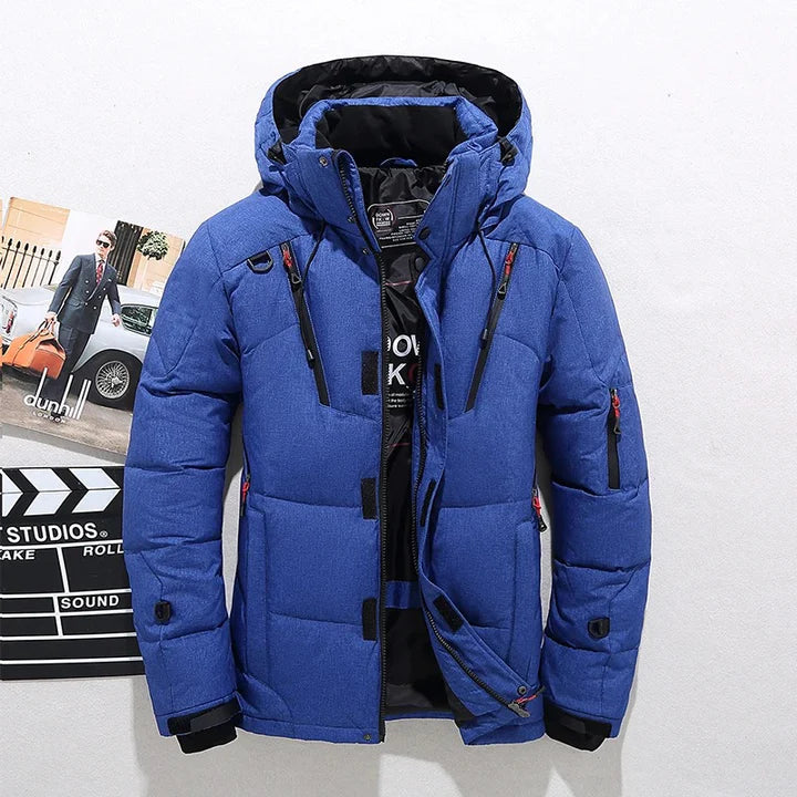 Men's Hooded Puffer Jacket | Winter