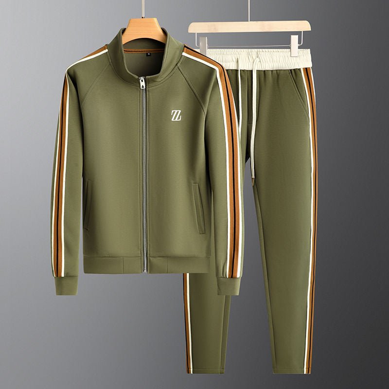 Men's Two Piece Tracksuit Set | Zip Up
